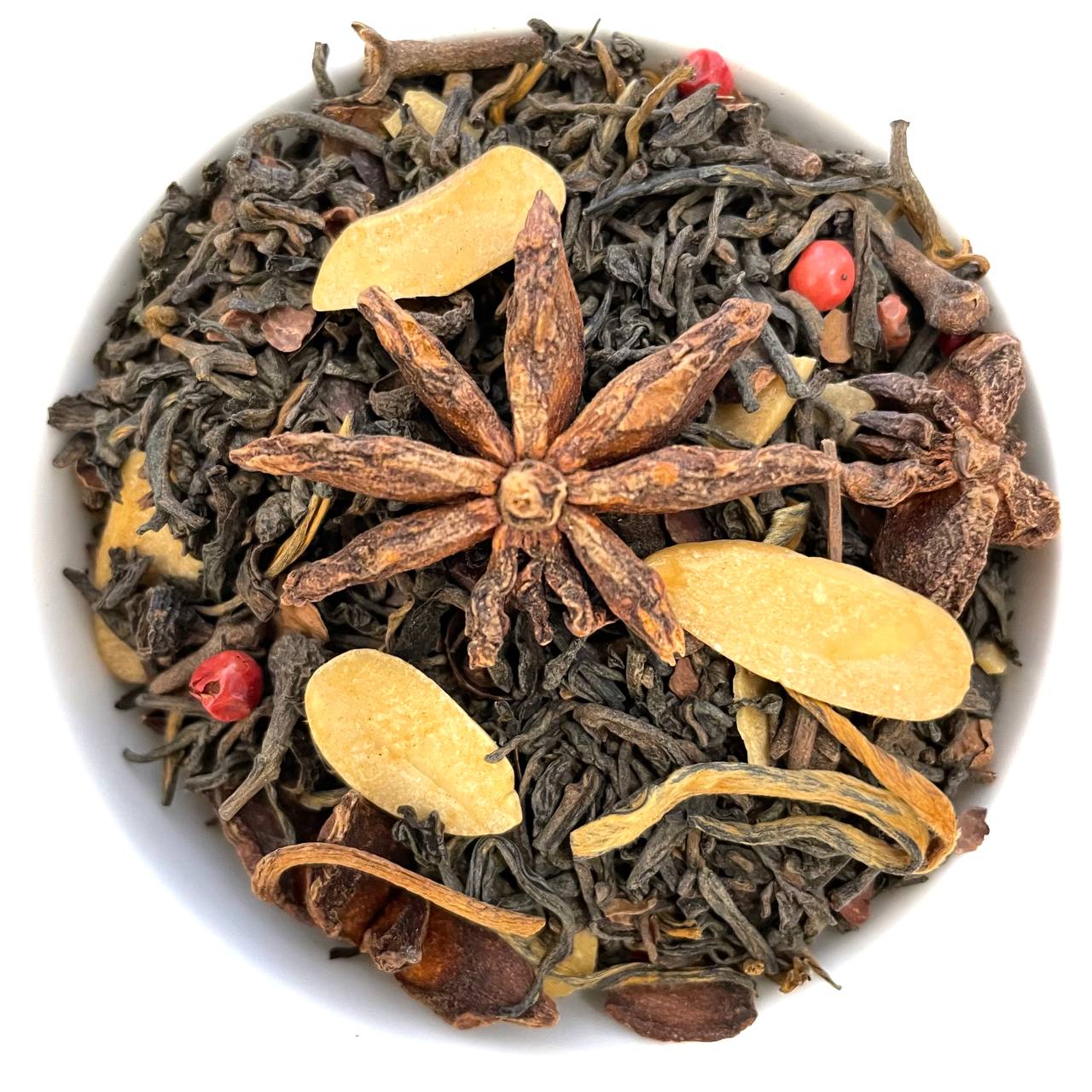 Foglie di Tè Nero Pu Erh Al Pan Pepato - 1