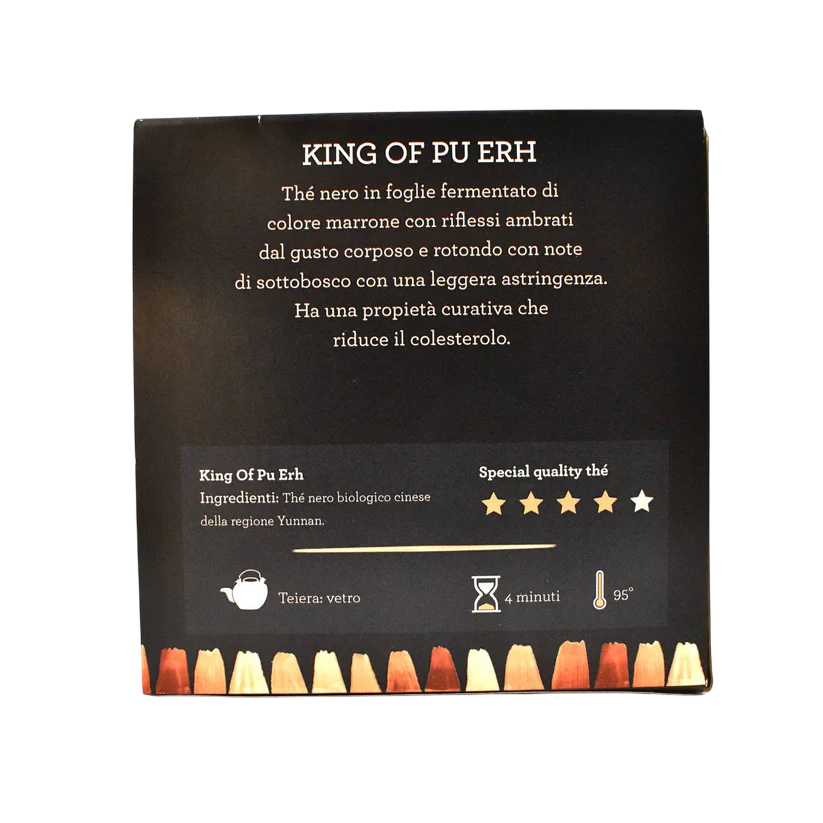 Tè nero King Of Pu Erh in bustine - 3 - Parliamo di Thè