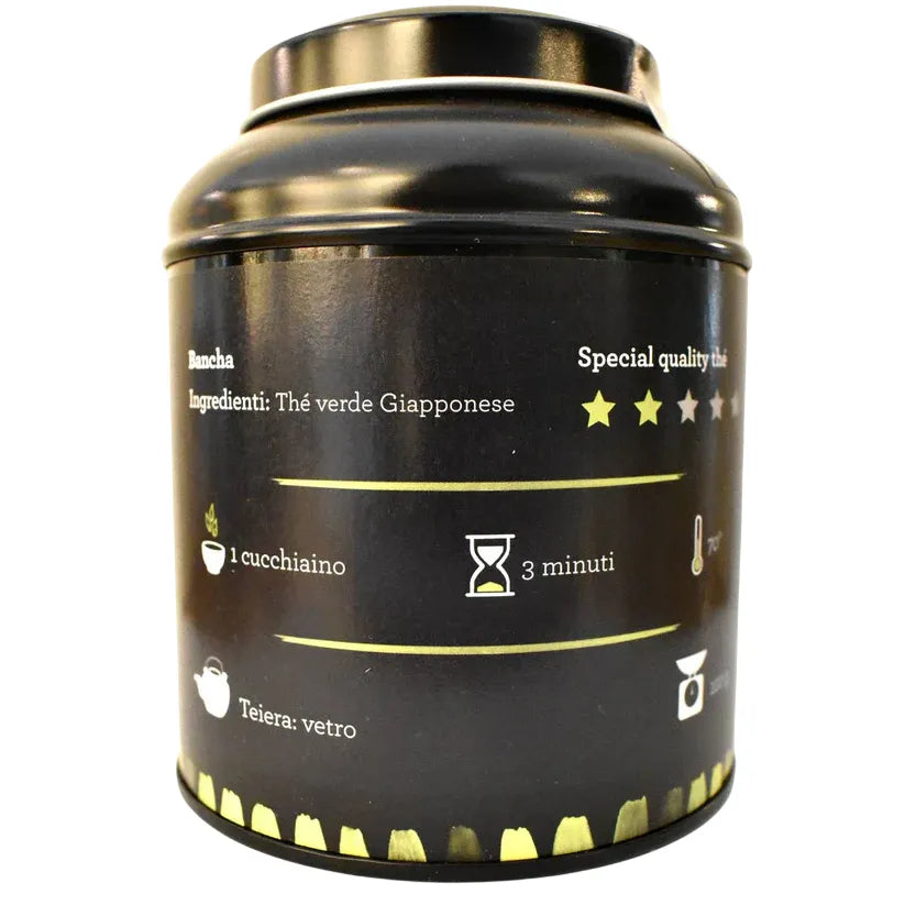 Tè Verde Giapponese Bancha Japan Barattolo 100g - 3 - Parliamo di Thè