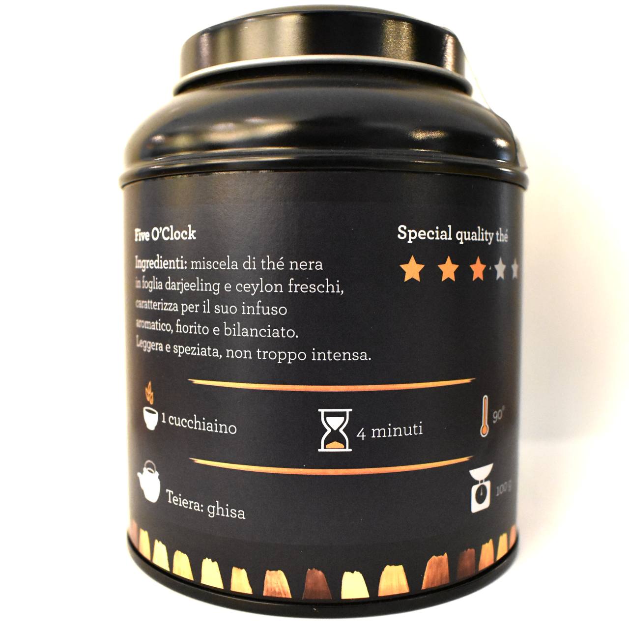 Tè Five O'Clock Barattolo 100g