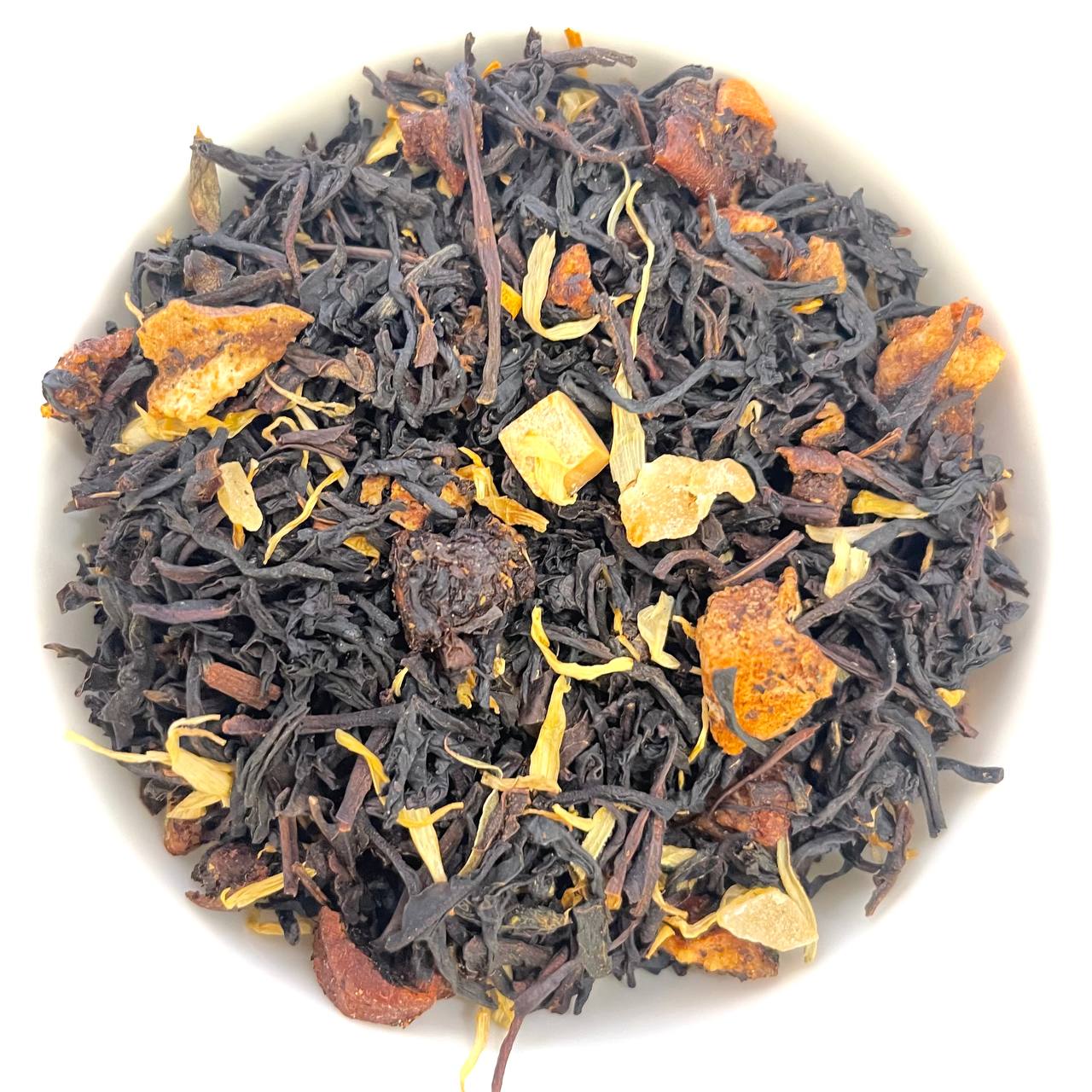 Foglie di Tè Nero Indiano e Cinese Pere e Caramello - 1