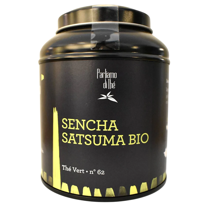 Tè Verde Giapponese Sencha Satsuma Bio Barattolo 100g