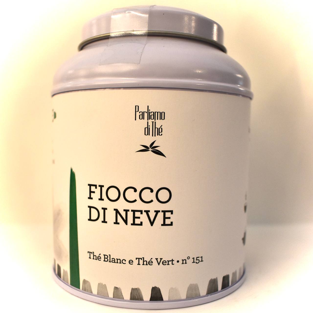 Blend Tè Bianco e Tè Verde Cinese Fiocco Di Neve Barattolo 100g