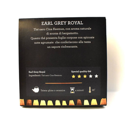 Tè Nero Earl Grey Royal in bustine