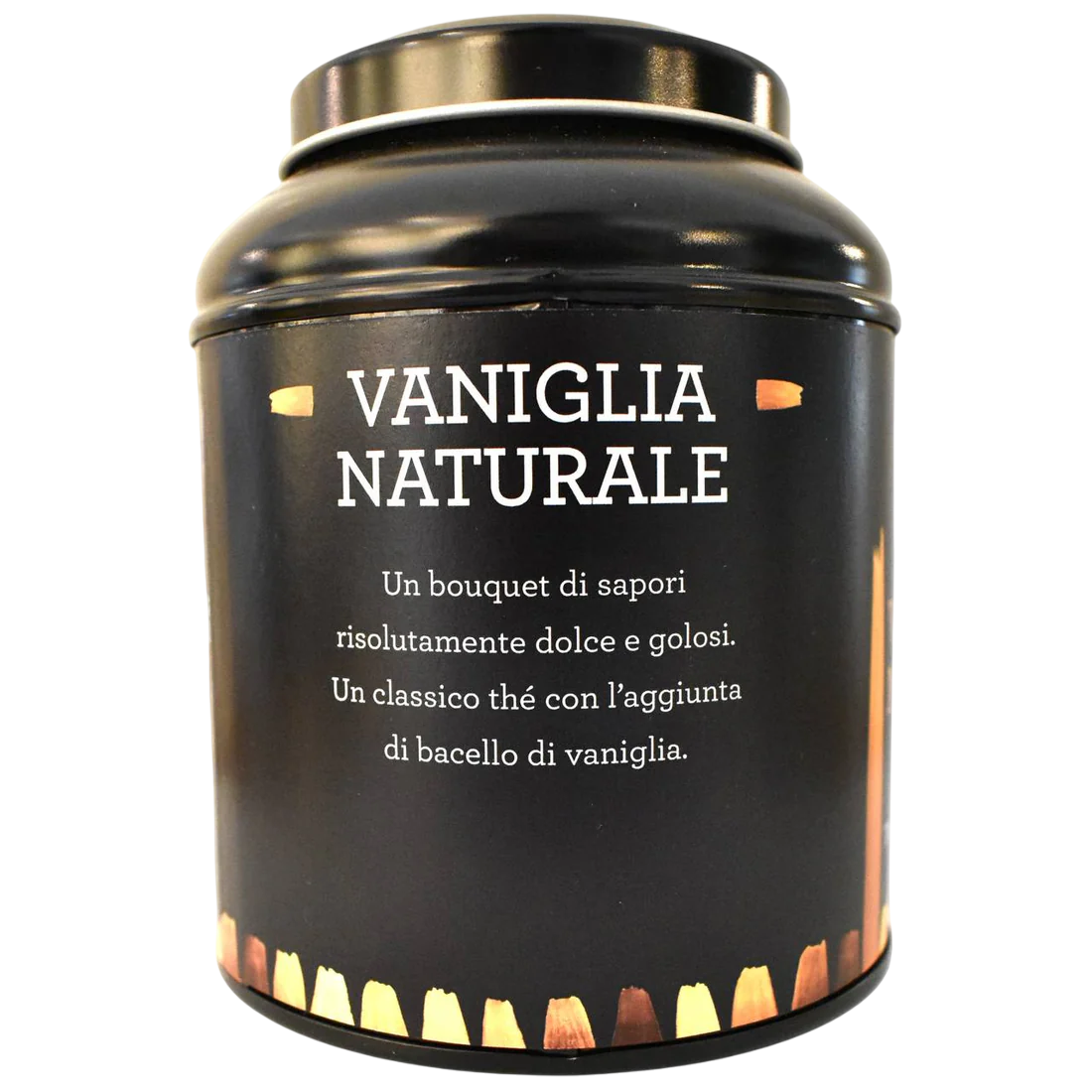Tè Vaniglia Naturale (Tè Nero) Barattolo 100g