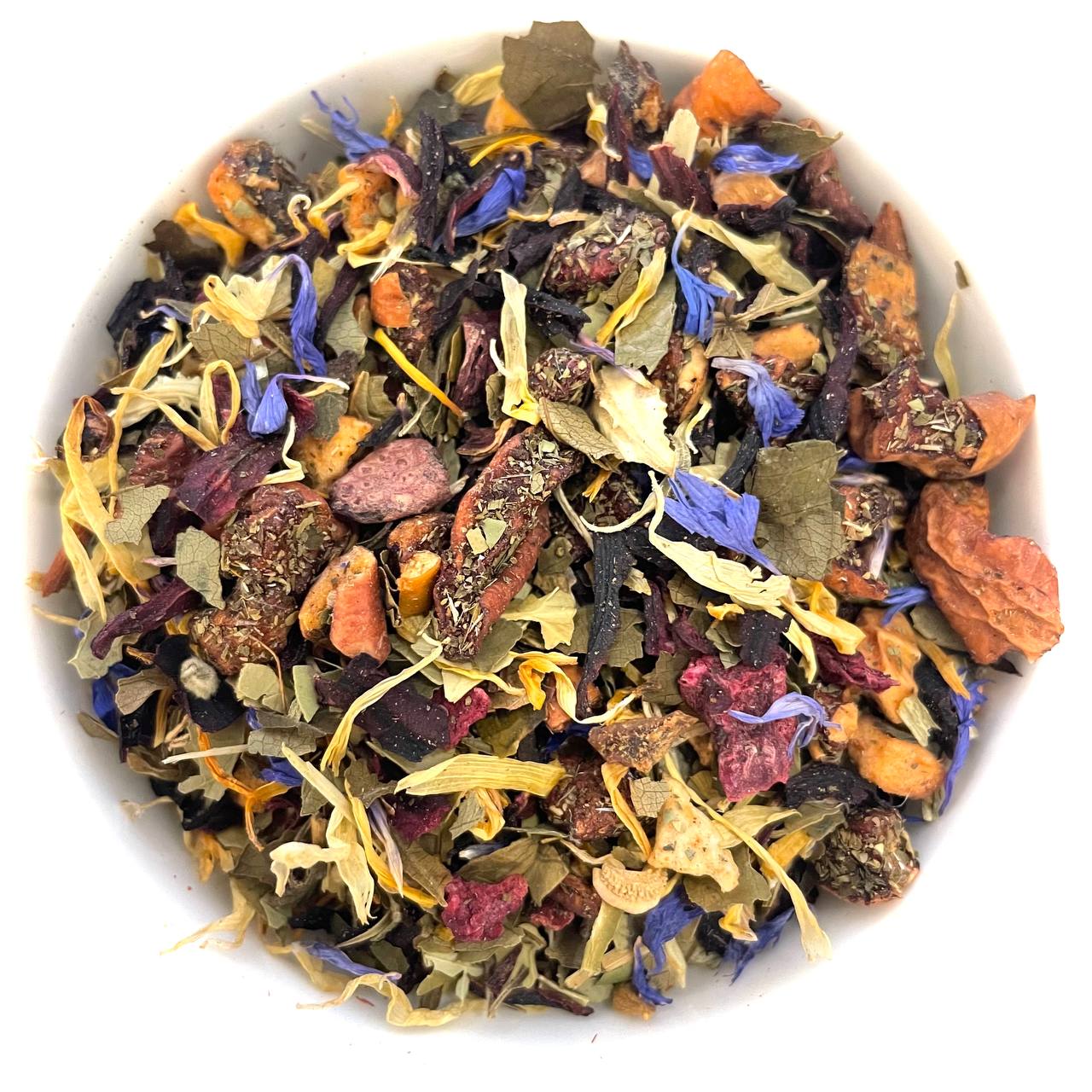 Foglie di Infuso Erba Mate Melograno - 1