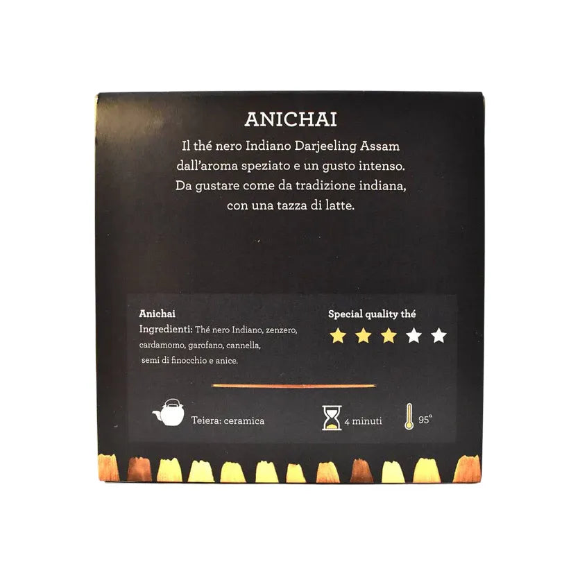 Tè Nero Indiano Anichai (Chai Tea) in Bustine - 3 - Parliamo di Thè