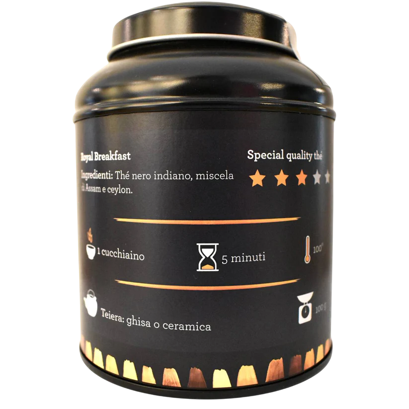Blend Tè Neri Royal Breakfast Barattolo 100g