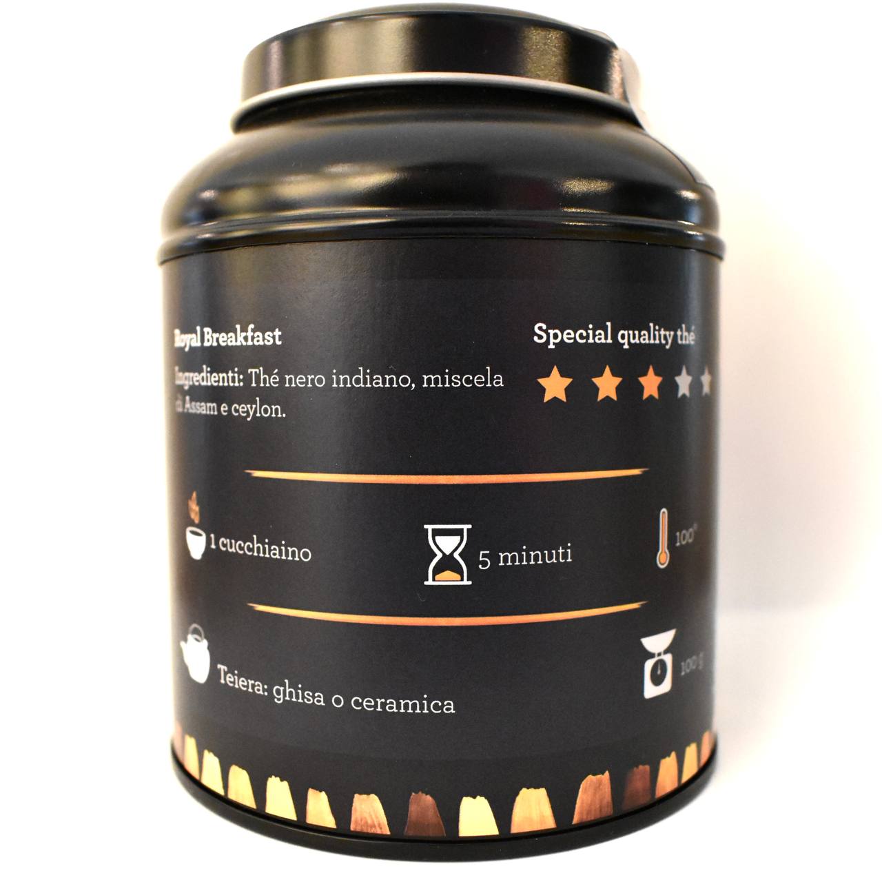 Tè Royal Breakfast Barattolo 100g