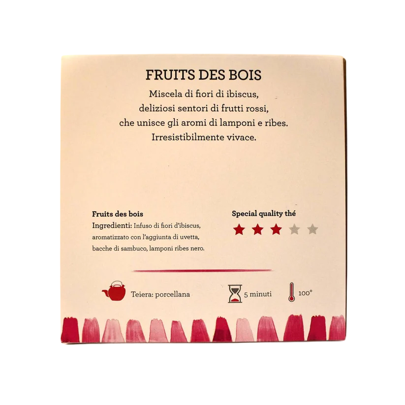 Infuso Fruits Des Bois in bustine - 2 - Parliamo di Thè