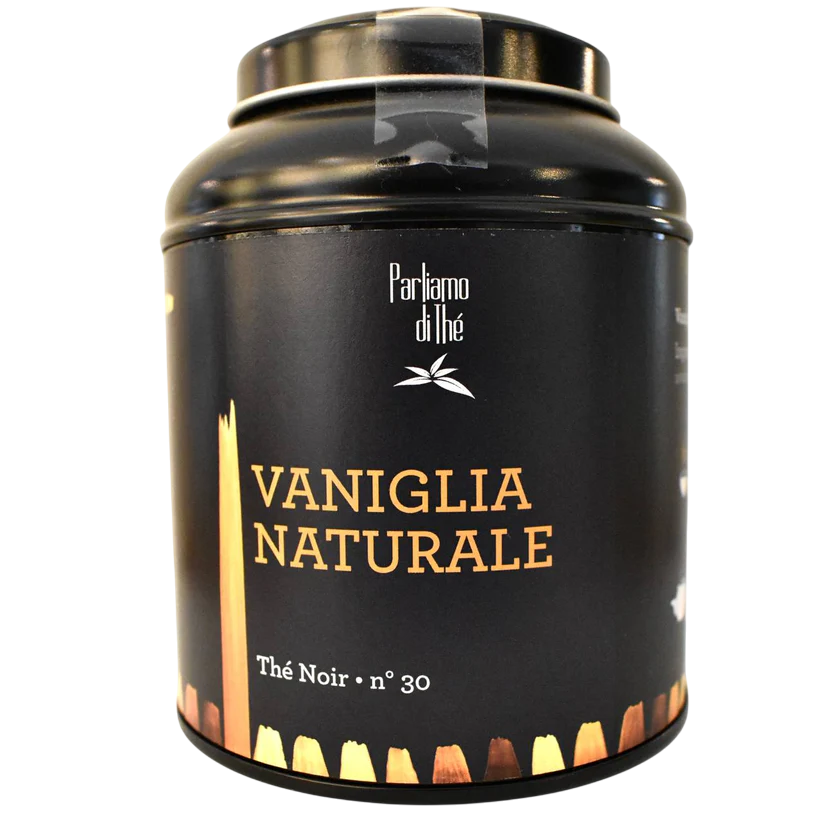 Tè Vaniglia Naturale (Tè Nero) Barattolo 100g