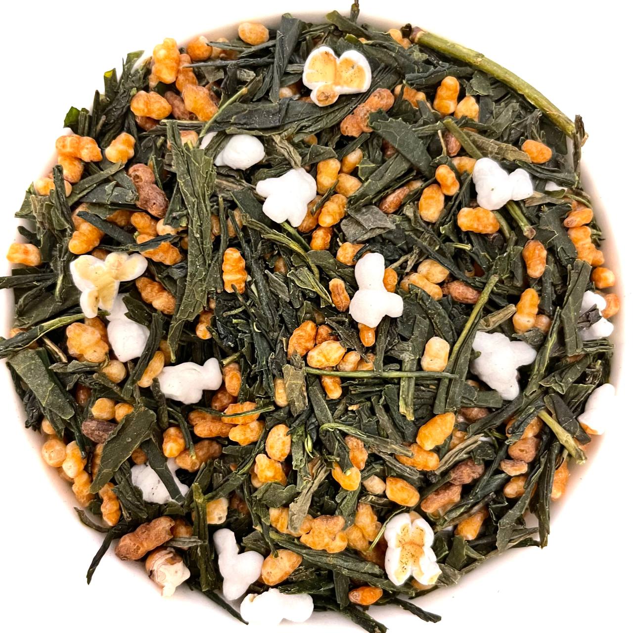 Foglie di Tè Verde Giapponese Genmaicha - 1