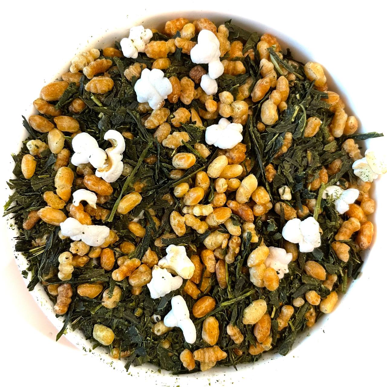 Foglie di Tè Genmaicha prodotto con Sencha primaverile (Pregiato) - 1
