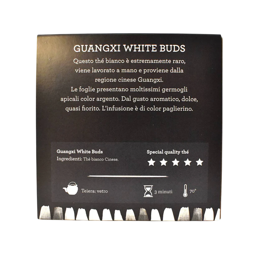 Tè Bianco Guangxi White Buds in bustine - 3 - Parliamo di Thè
