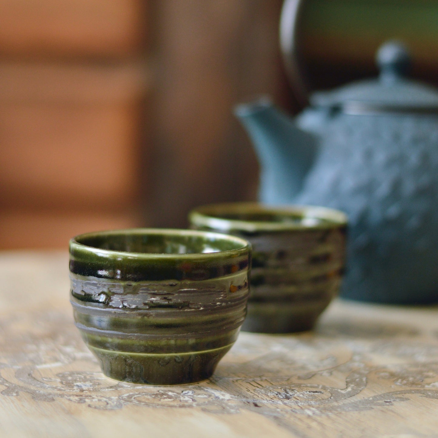 Coppia tazze in ceramica zero japan