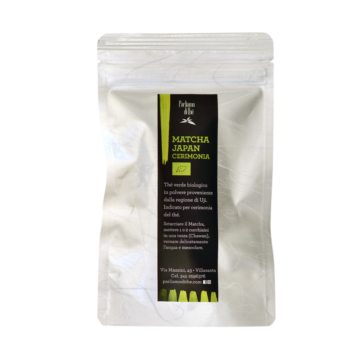 Tè Verde Biologico Matcha Cerimoniale Bio 25 gr (5 stelle) - 1 - Parliamo di Thè