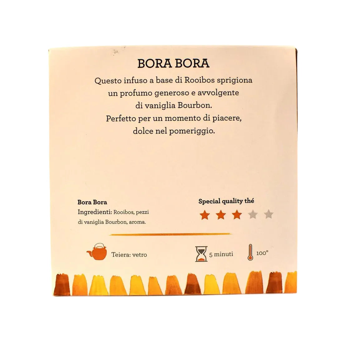 Infuso Bora Bora (Rooibos Vaniglia) in bustine