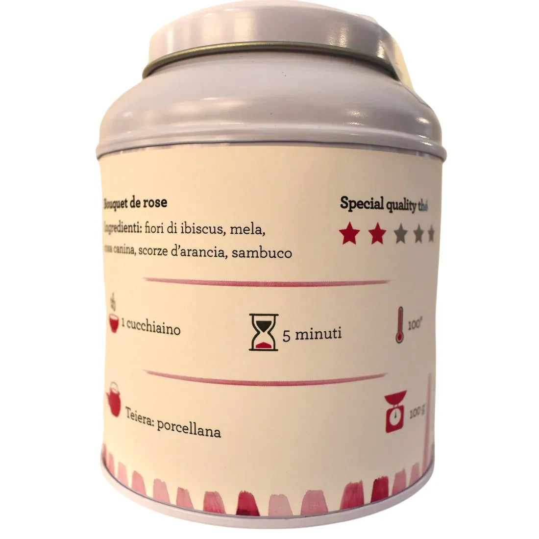 Infuso Bouquet De Rose Barattolo 100g