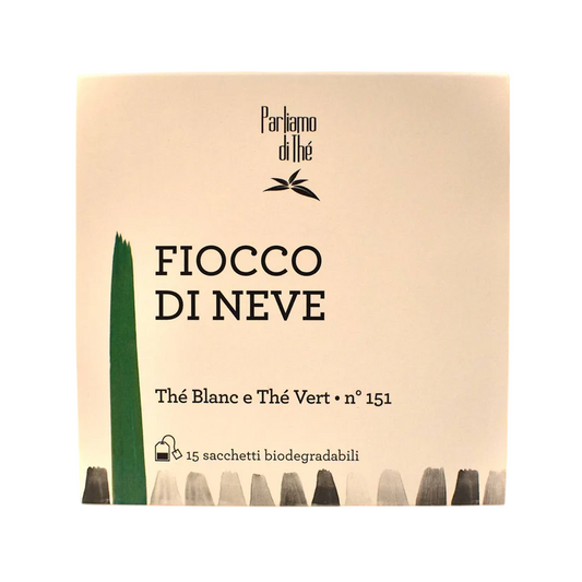 Blend Tè Bianco e Tè Verde Cinese Fiocco Di Neve in bustine