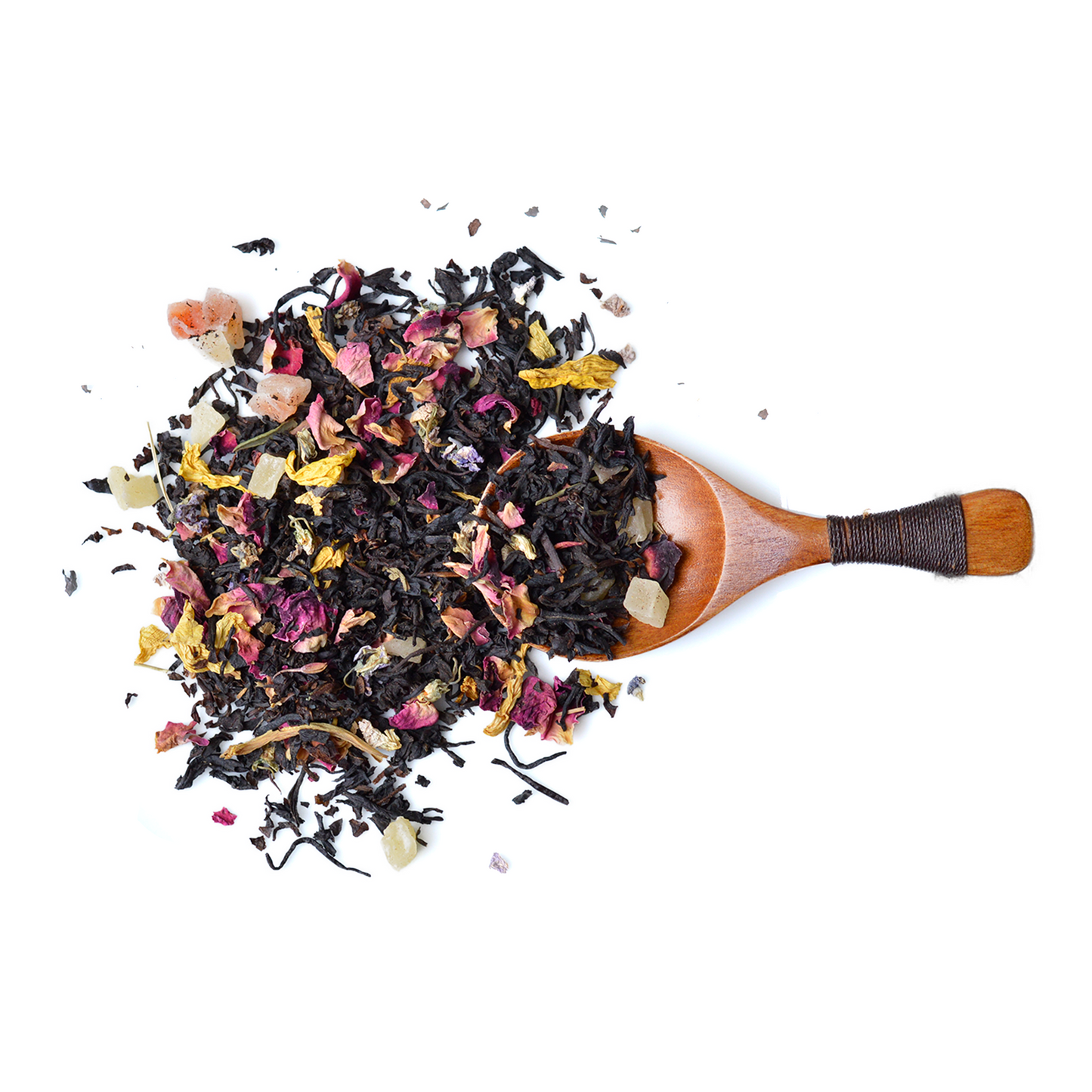 Foglie di Tè nero aromatizzato Regina dei frutti naturali - 2