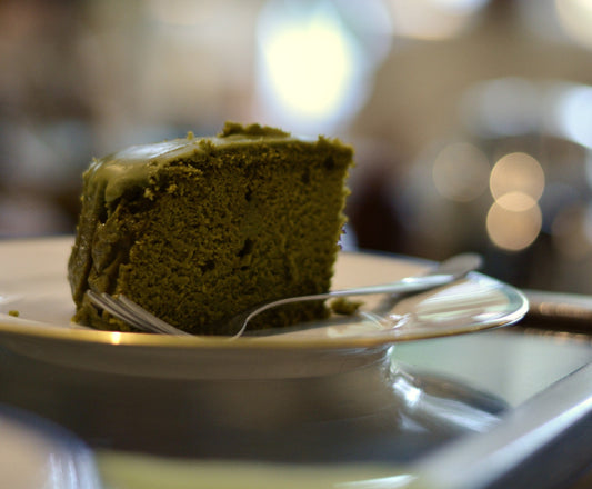 torta di tè matcha