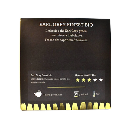 Tè Verde Cinese Earl Grey Finest Bio in bustine - 3 - Parliamo di Thè