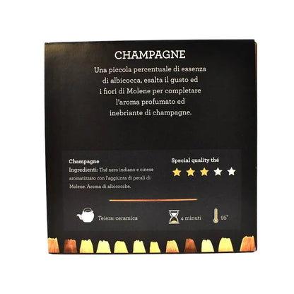 Tè Nero Indiano e Cinese Champagne in bustine - 3 - Parliamo di Thè