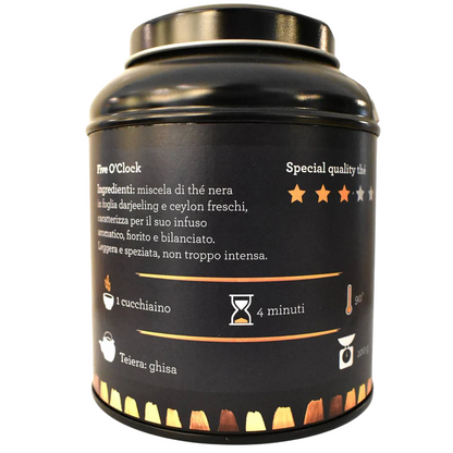 Blen Tè Neri Five O'Clock Barattolo 100g