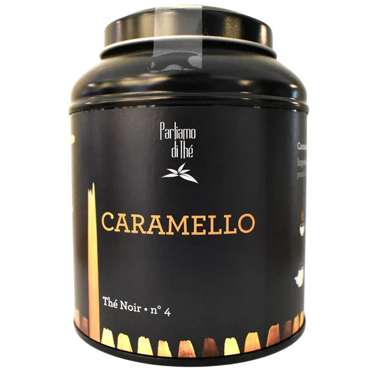 Tè Nero Cinese Caramello Barattolo 100g - 1 - Parliamo di Thè
