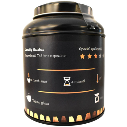 Tè Nero Java OP Malabar Barattolo 100g