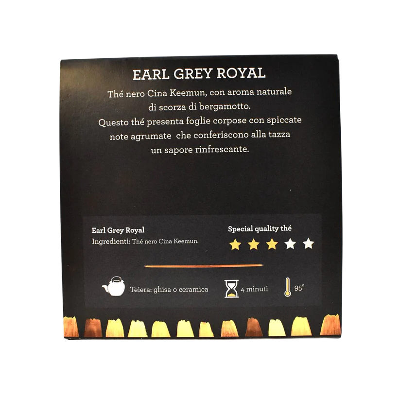 Tè Nero Earl Grey Royal in bustine - 3 - Parliamo di Thè