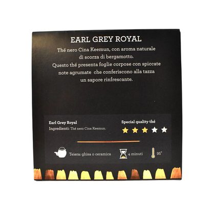 Tè Nero Earl Grey Royal in bustine - 3 - Parliamo di Thè