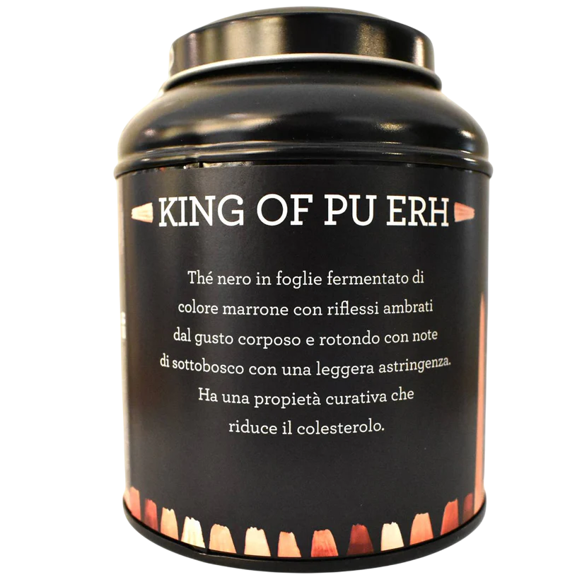 Tè nero King Of Pu Erh Barattolo 100g