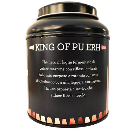 Tè nero King Of Pu Erh Barattolo 100g