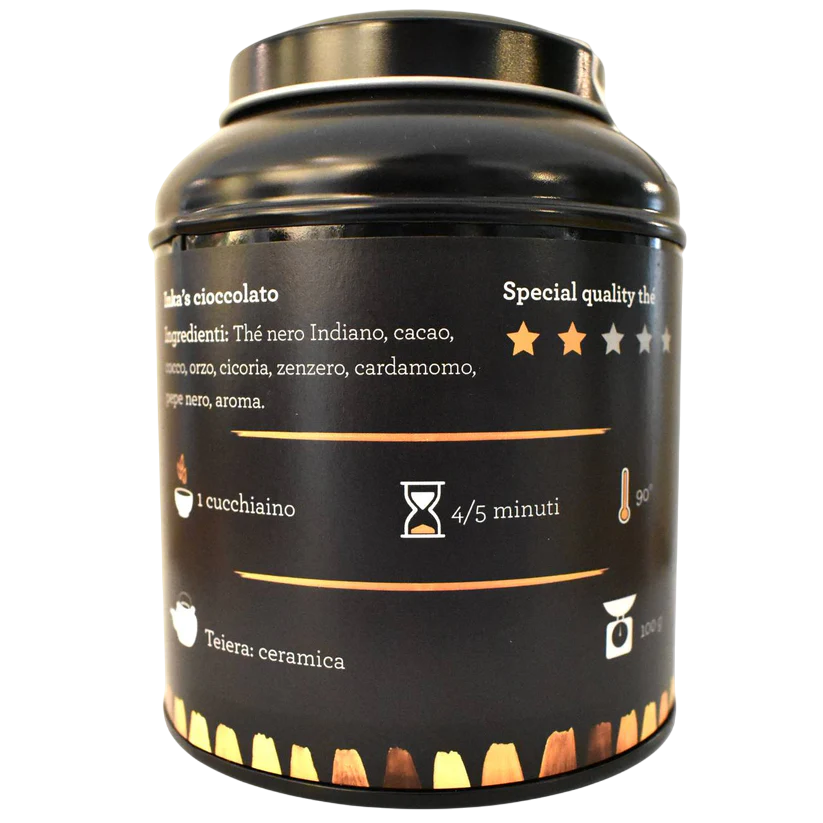 Tè Nero Inka's Cioccolato Barattolo 100g