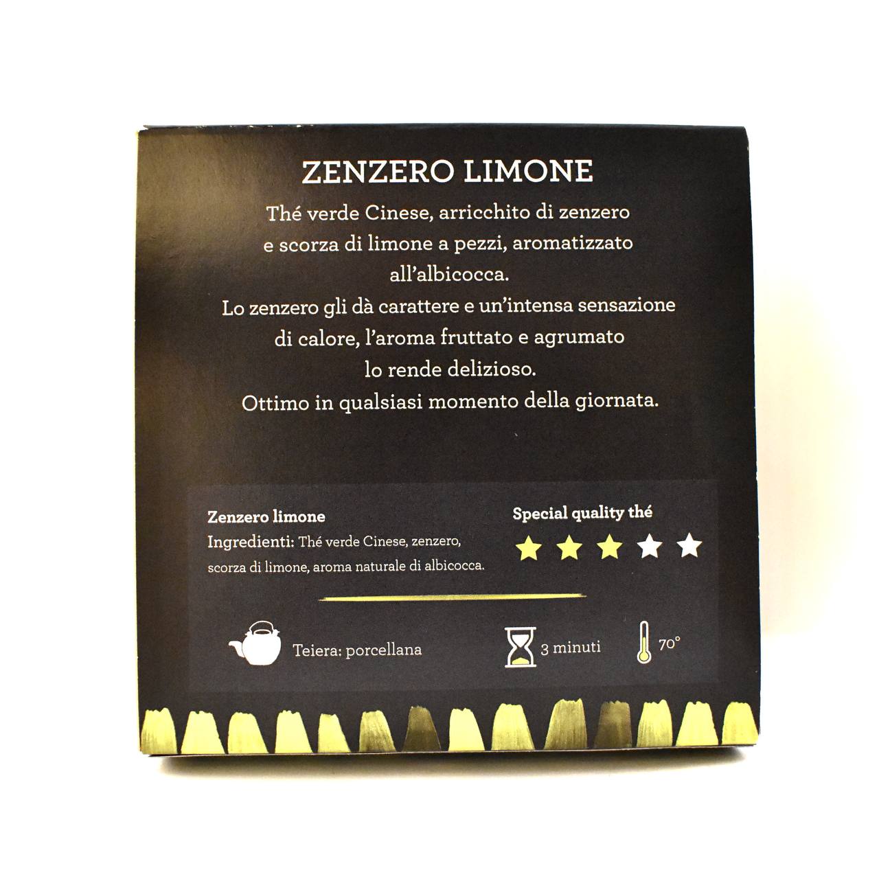 Tè Zenzero Limone in bustine