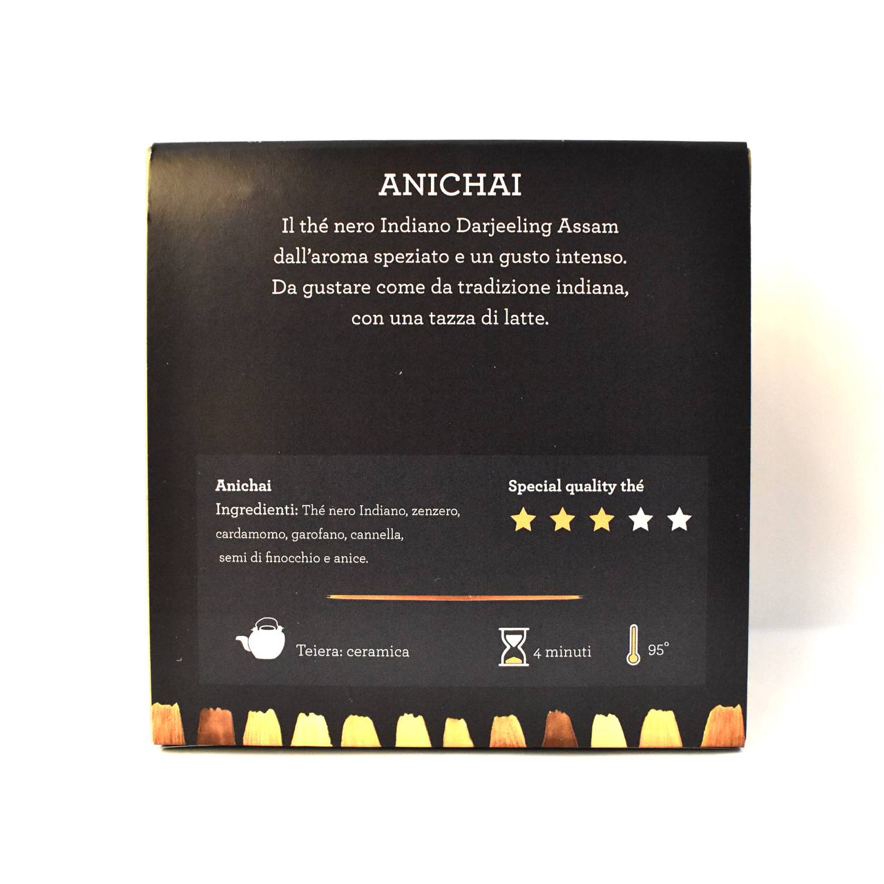 Tè Nero Indiano Anichai (Chai Tea) in Bustine