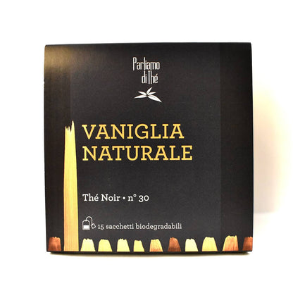 Tè Vaniglia Naturale (Tè Nero) in bustine