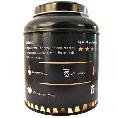 Tè Nero Indiano Anichai (Chai Tea) Barattolo 100g - 3 - Parliamo di Thè