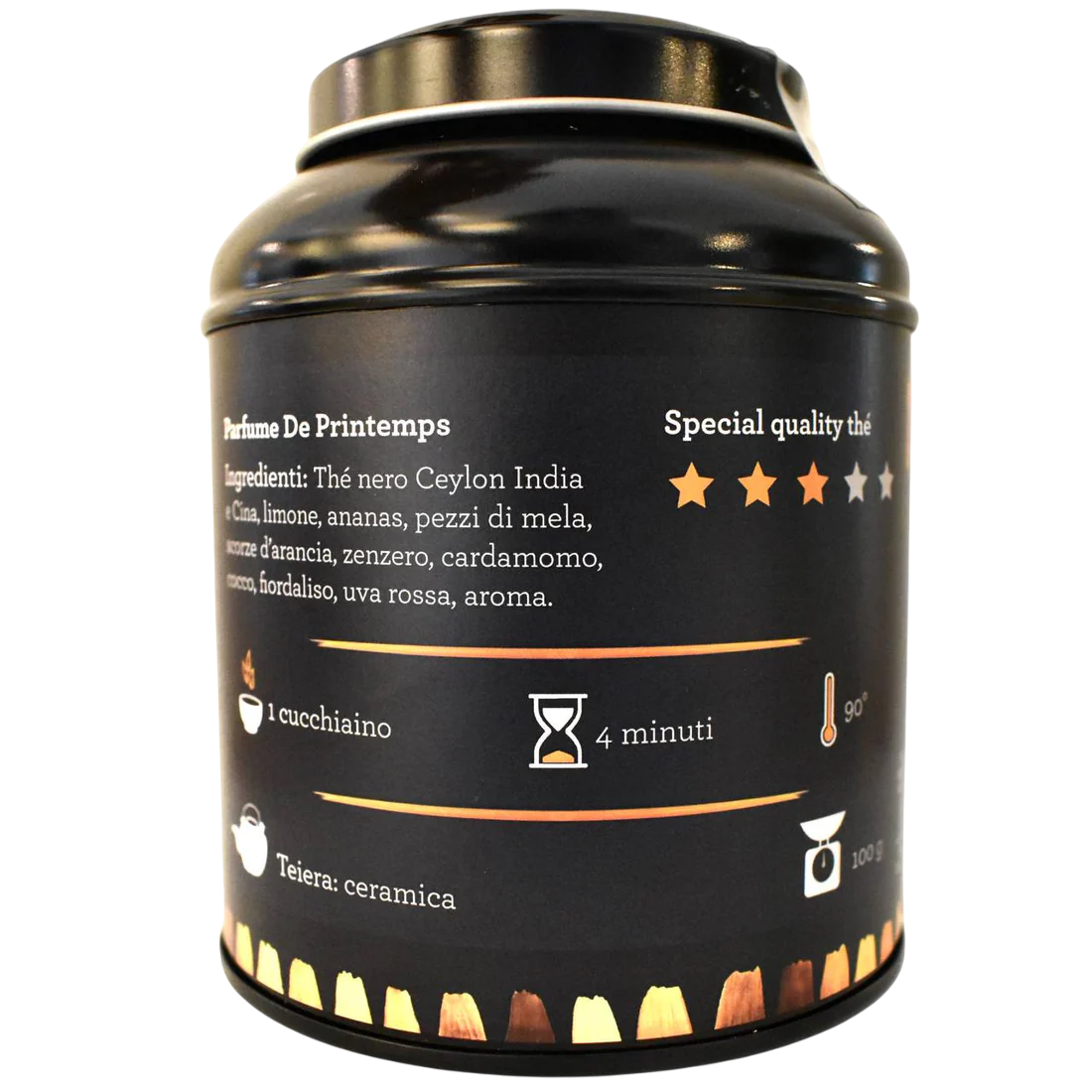Tè Nero Parfum De Printemps Barattolo 100g
