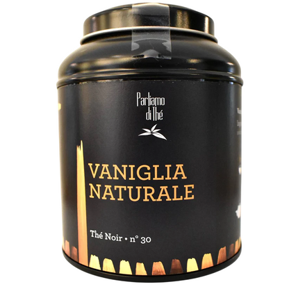 Tè Vaniglia Naturale (Tè Nero) Barattolo 100g