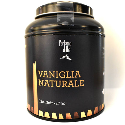 Tè Vaniglia Naturale (Tè Nero) Barattolo 100g