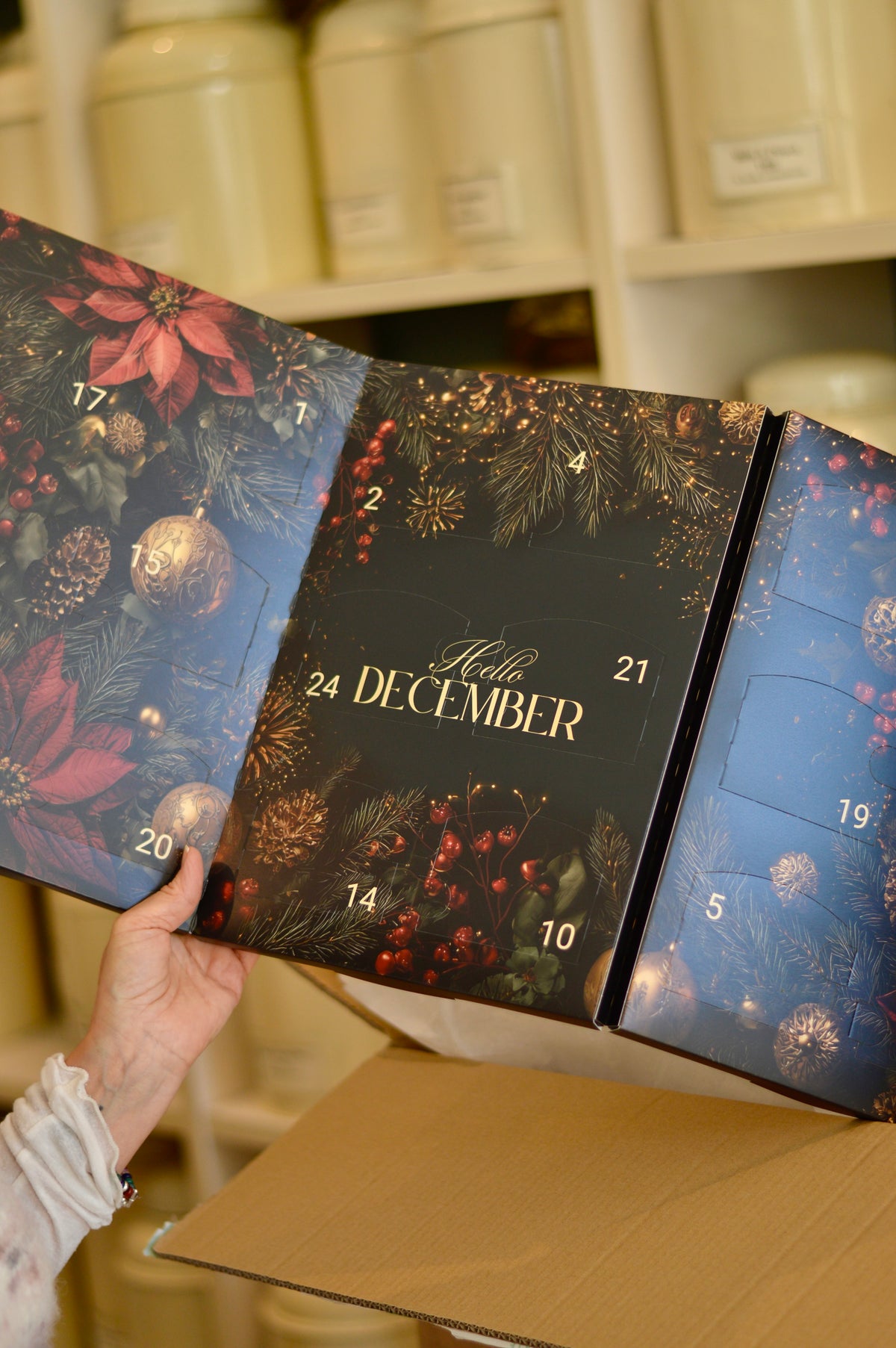 Calendario dell’Avvento del Tè