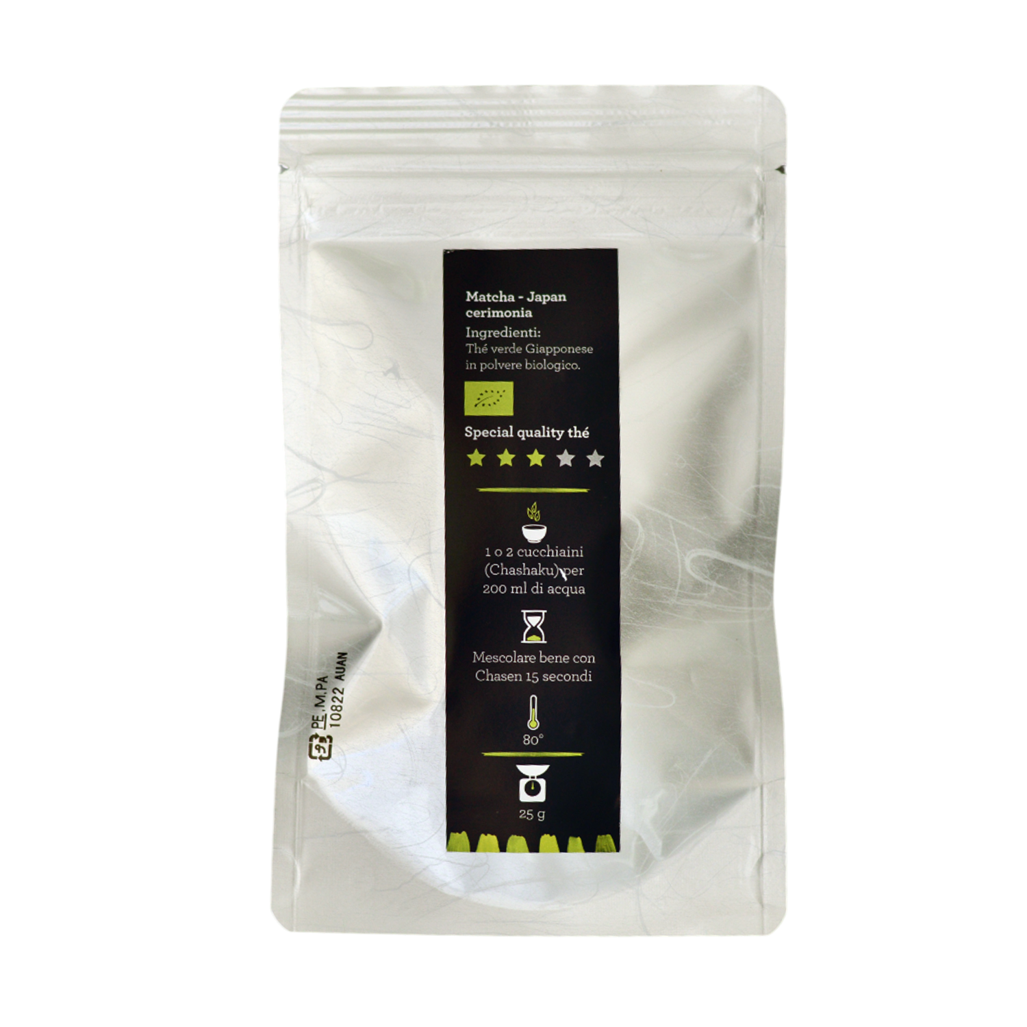 Tè Verde Biologico Matcha Cerimoniale Bio 25 gr (3 stelle) - 2 - Parliamo di Thè