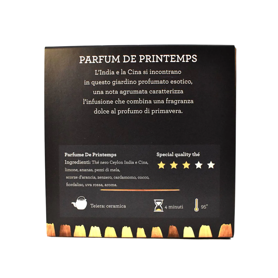 Tè Nero Parfum De Printemps in bustine