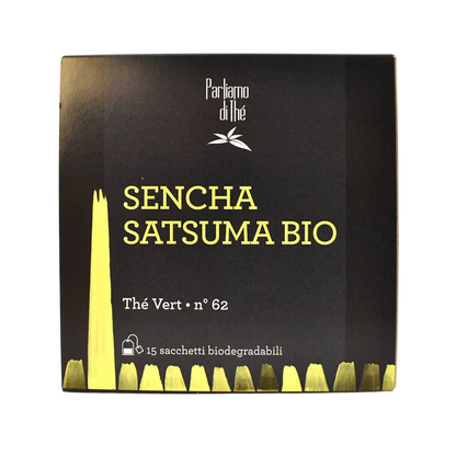 Tè Verde Giapponese Sencha Satsuma Bio in bustine