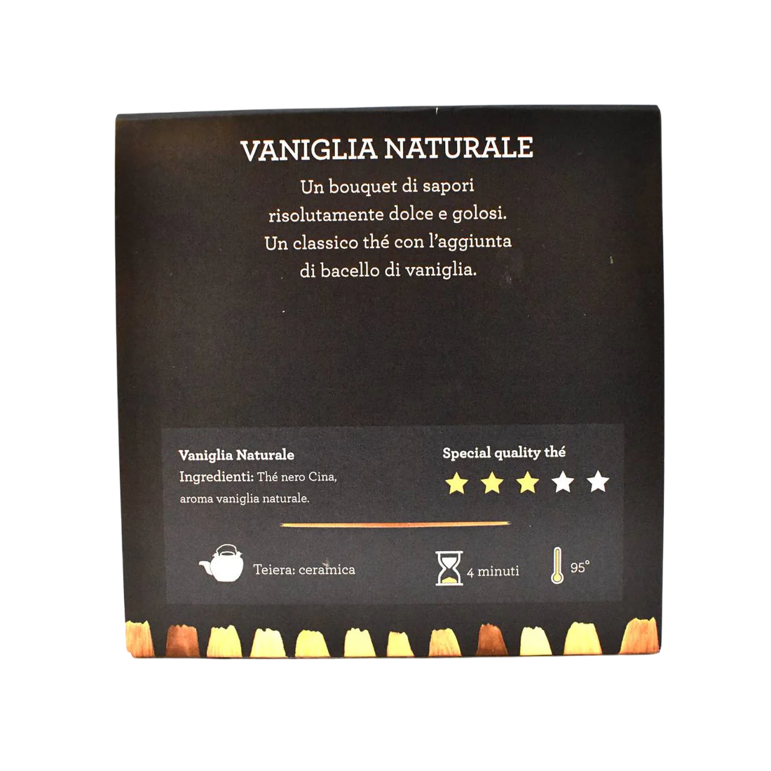 Tè nero Vaniglia Naturale in bustine