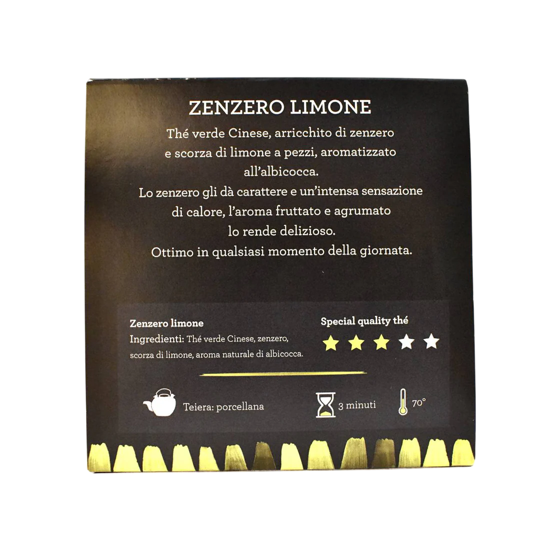 Tè Zenzero Limone in bustine